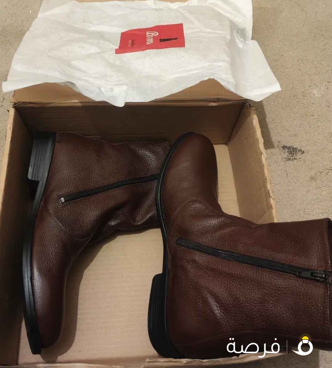 original swat and leather shoes