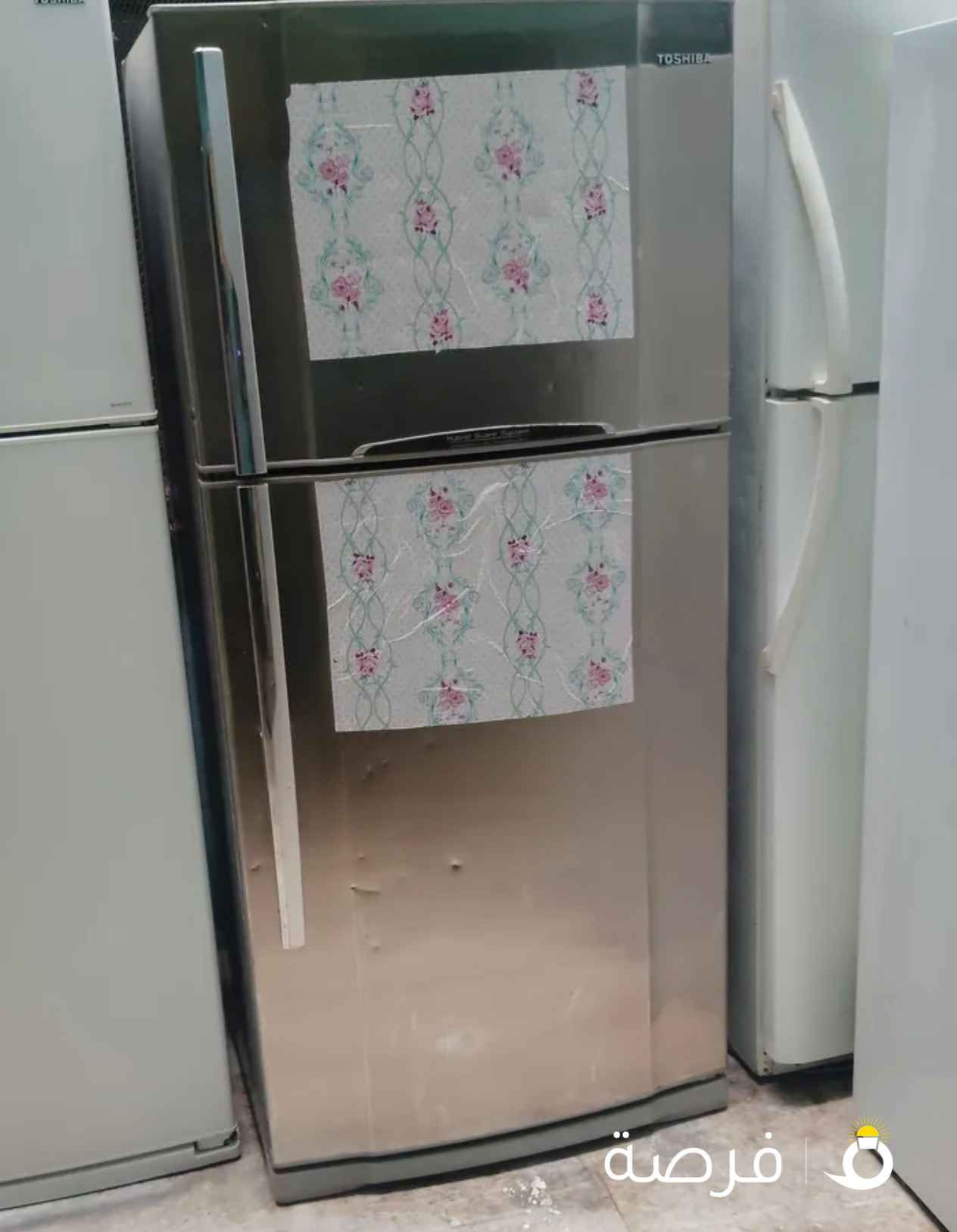 نبيع ثلاجه توشيبا 24 قدم بحاله جيده
