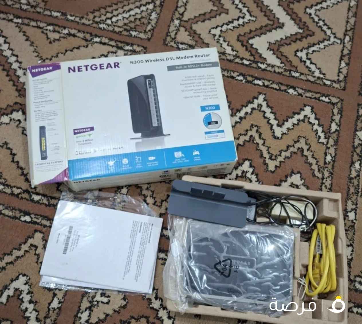 راوتر لاقط للنت يثبت بالمنزل Netgare نظيف