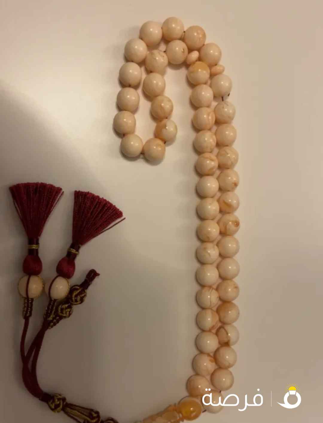 مسباح مستكة كهرماني 45 خرزه