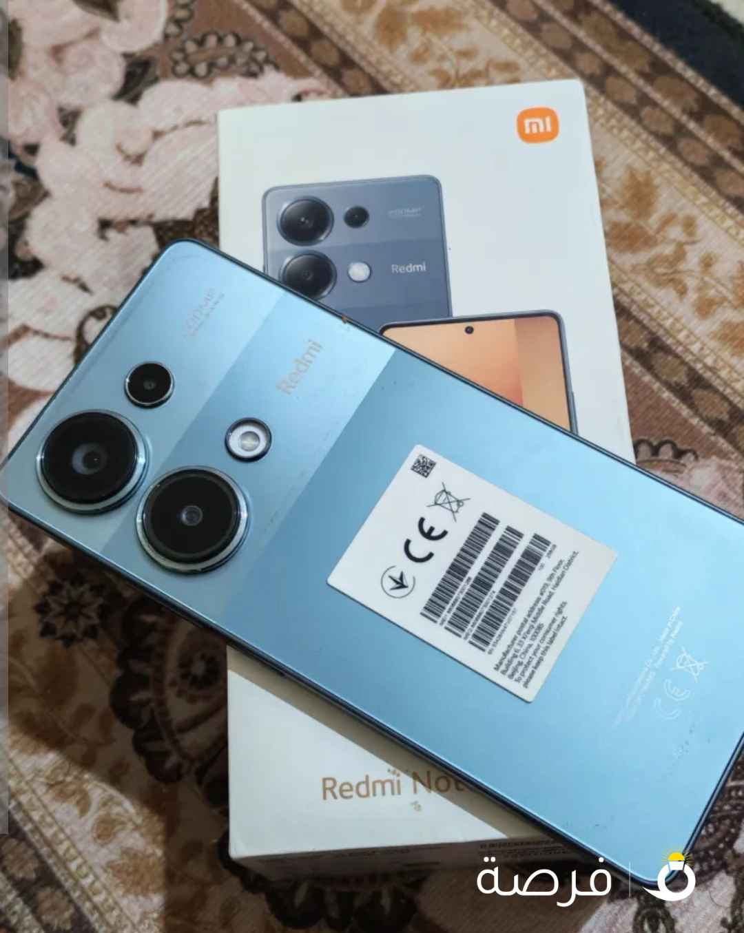 ردمي 13 برو بدون جمارك حاله ممتازه السعر 85