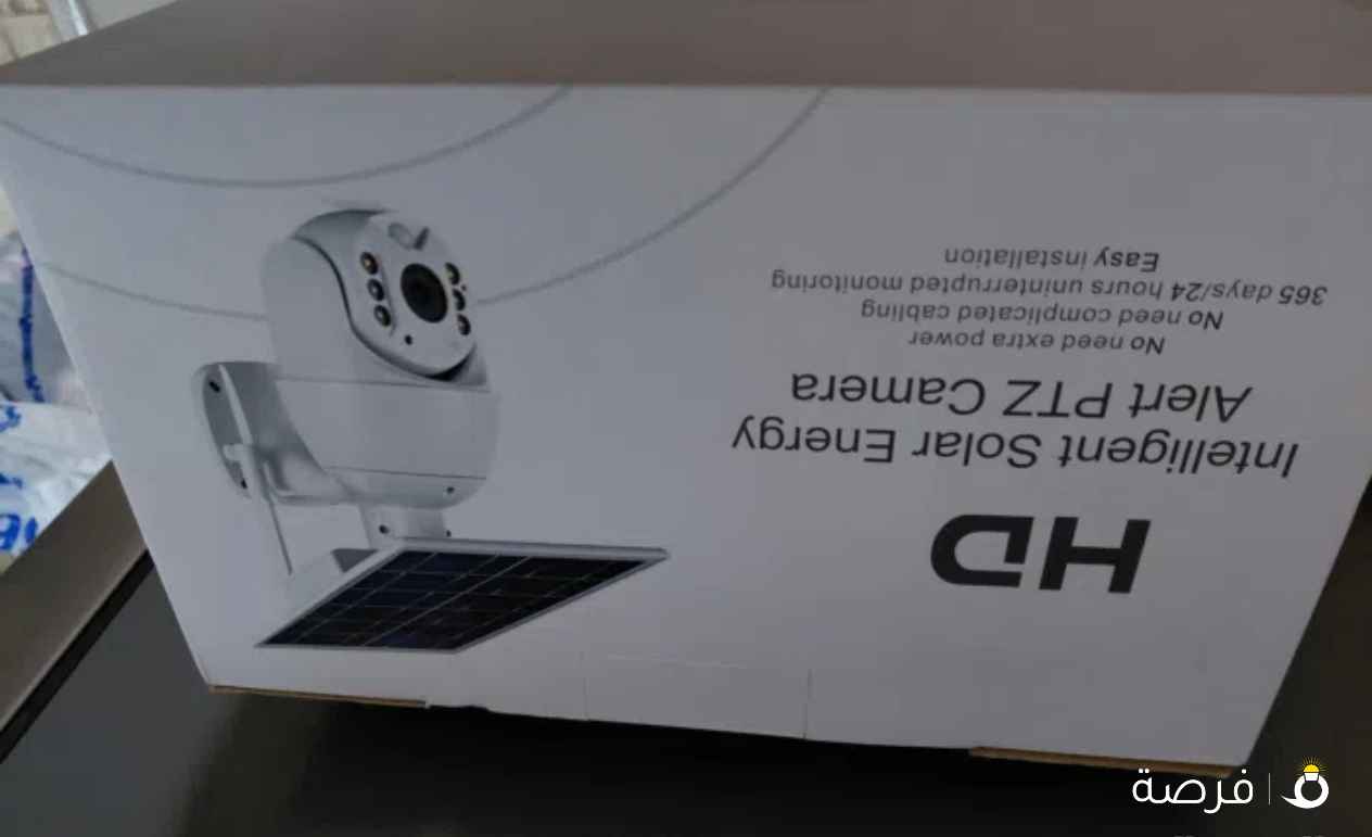 كاميرا مراقبة على الطاقة الشمسية