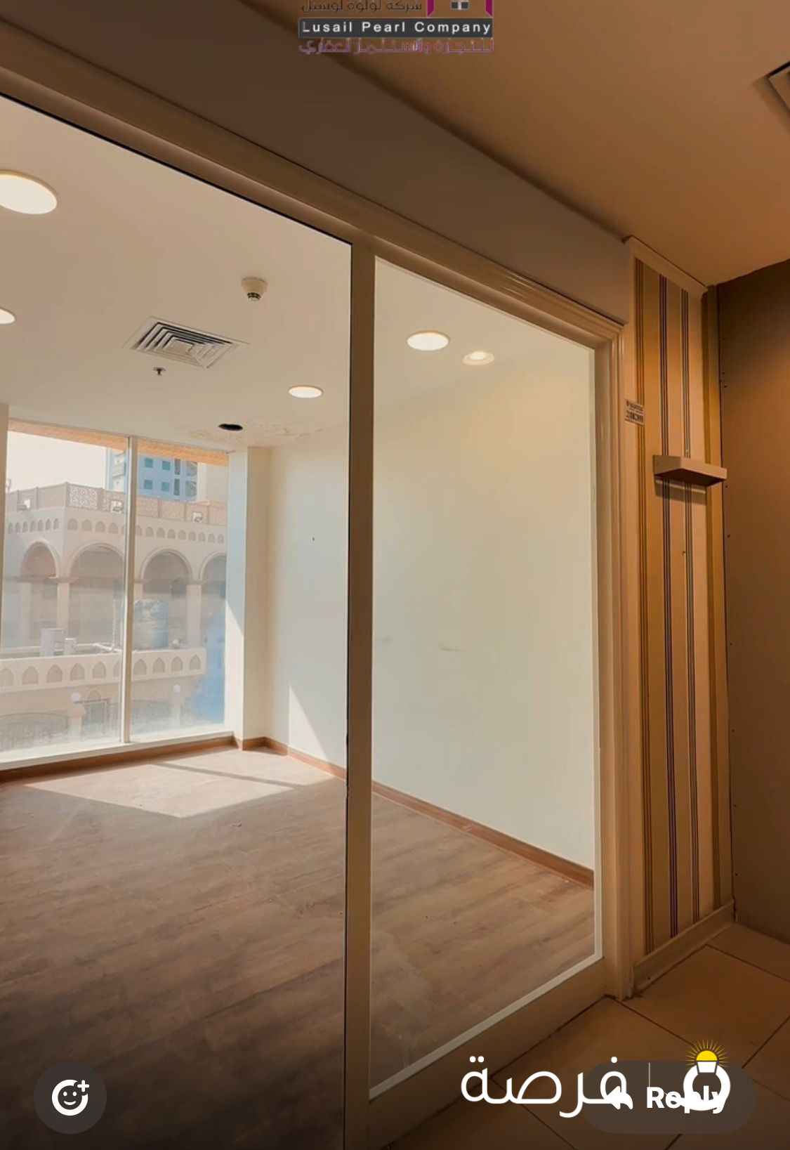 مكتب للايجار ف العاصمه ميزانين مساحه ١٦ متر مربع اطلاله ع الشارع قيمه الايجار ٢٨٠د.ك يوجد باركن