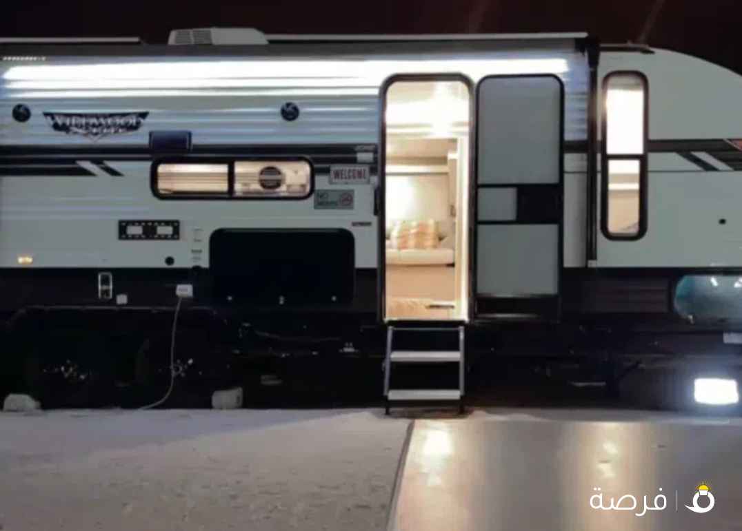 كرفان أمريكي حجم ⁦⁦32⁩⁩ قدم ⁦⁦forest⁩⁩ ⁦⁦river⁩⁩ ⁦⁦wildwood⁩⁩ ⁦⁦2022⁩⁩