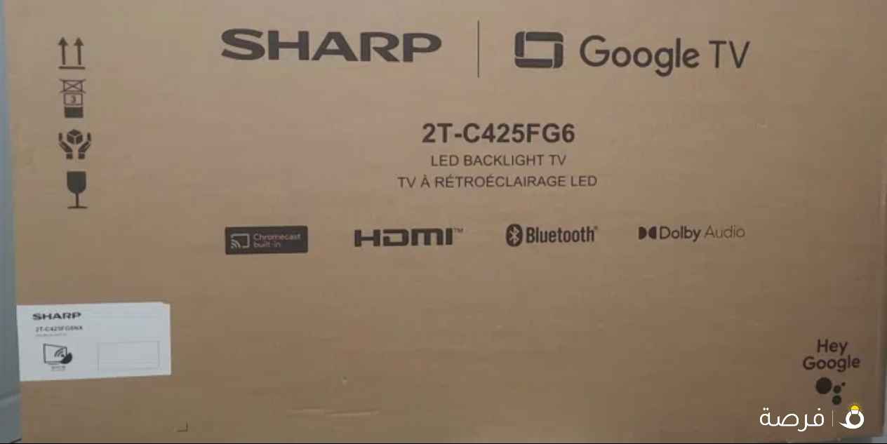 تليفزيون شارب سمارت ⁦⁦42⁩⁩ بوصة بالكرتونة