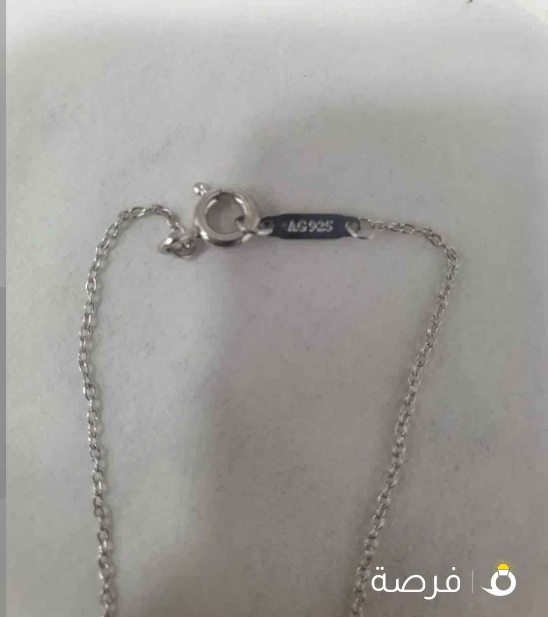 Tiffany &co. orignal silver 925 necklace. golden colour