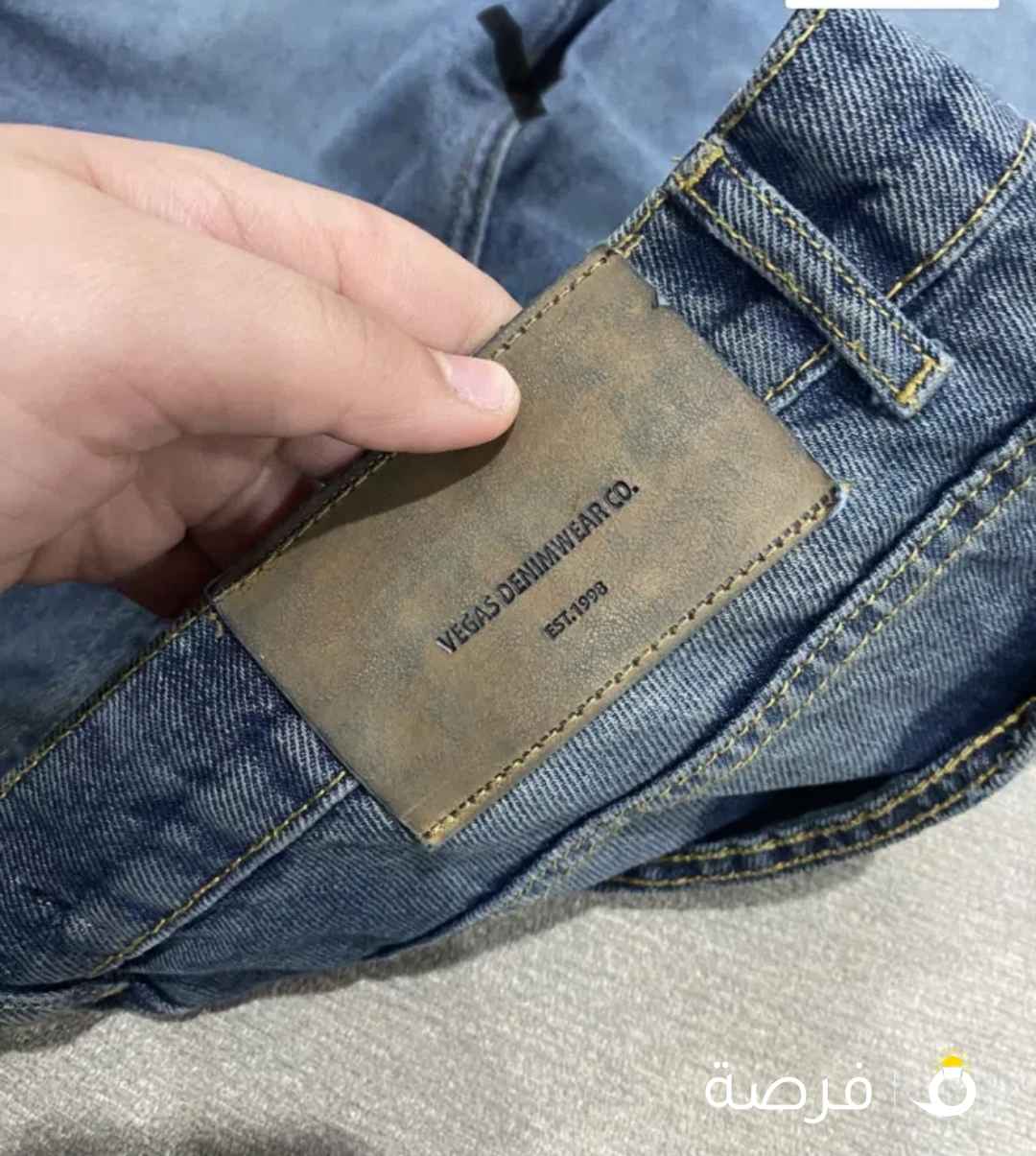 بانطلون ماركه معروفه اصلي مقاس ⁦⁦36⁩⁩ بالون الأزرق