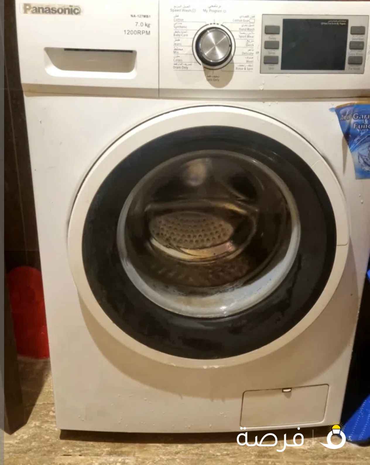 لسعر
Panasonic Washing Machine 7 kg 1200 RPM front loader