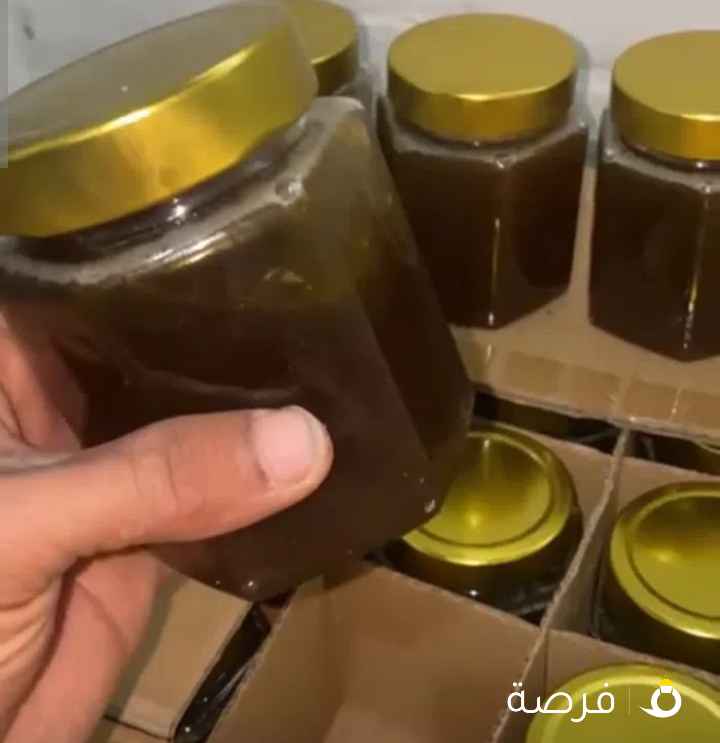 ربع و نص كيلو عسل سدر طبيعي ⁦⁦100⁩⁩٪ انتاج مزرعه الوفرة الكيلو ب ⁦⁦16⁩⁩ دينار