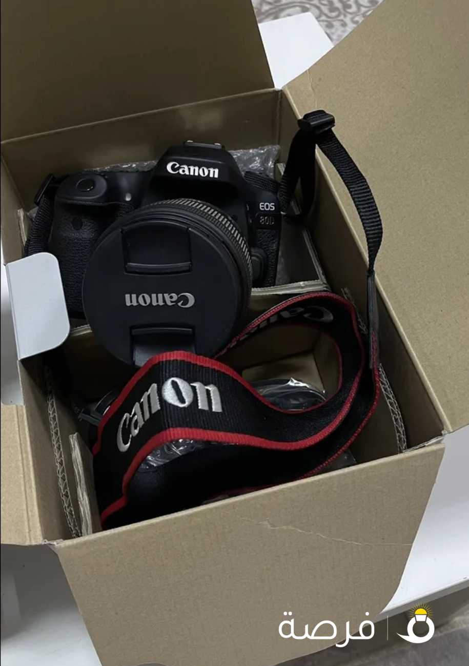 للبيع كامره Canon D80 استعمال مرتين