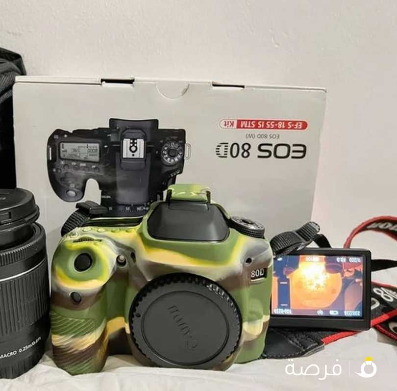 Canon 80D good condition with box