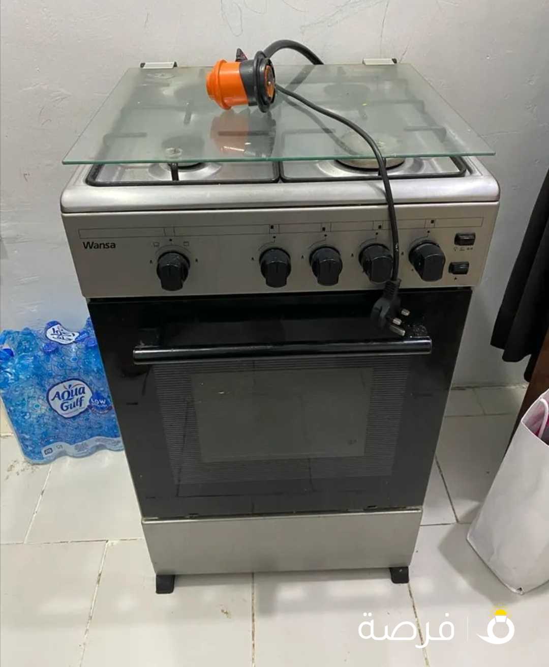 wansa gas oven + grilled