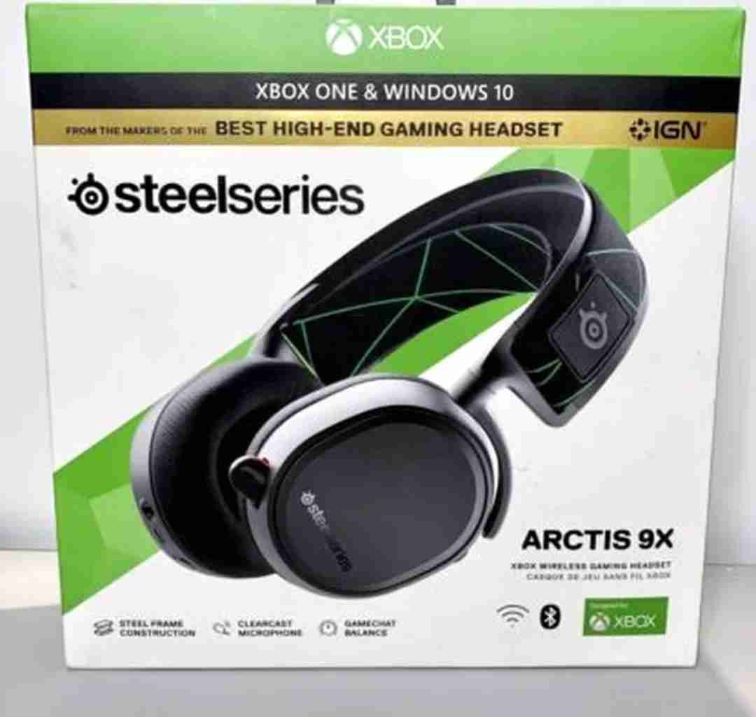 سماعة steelseries arctis 9x حق اكسبوكس توني شاريها جديده