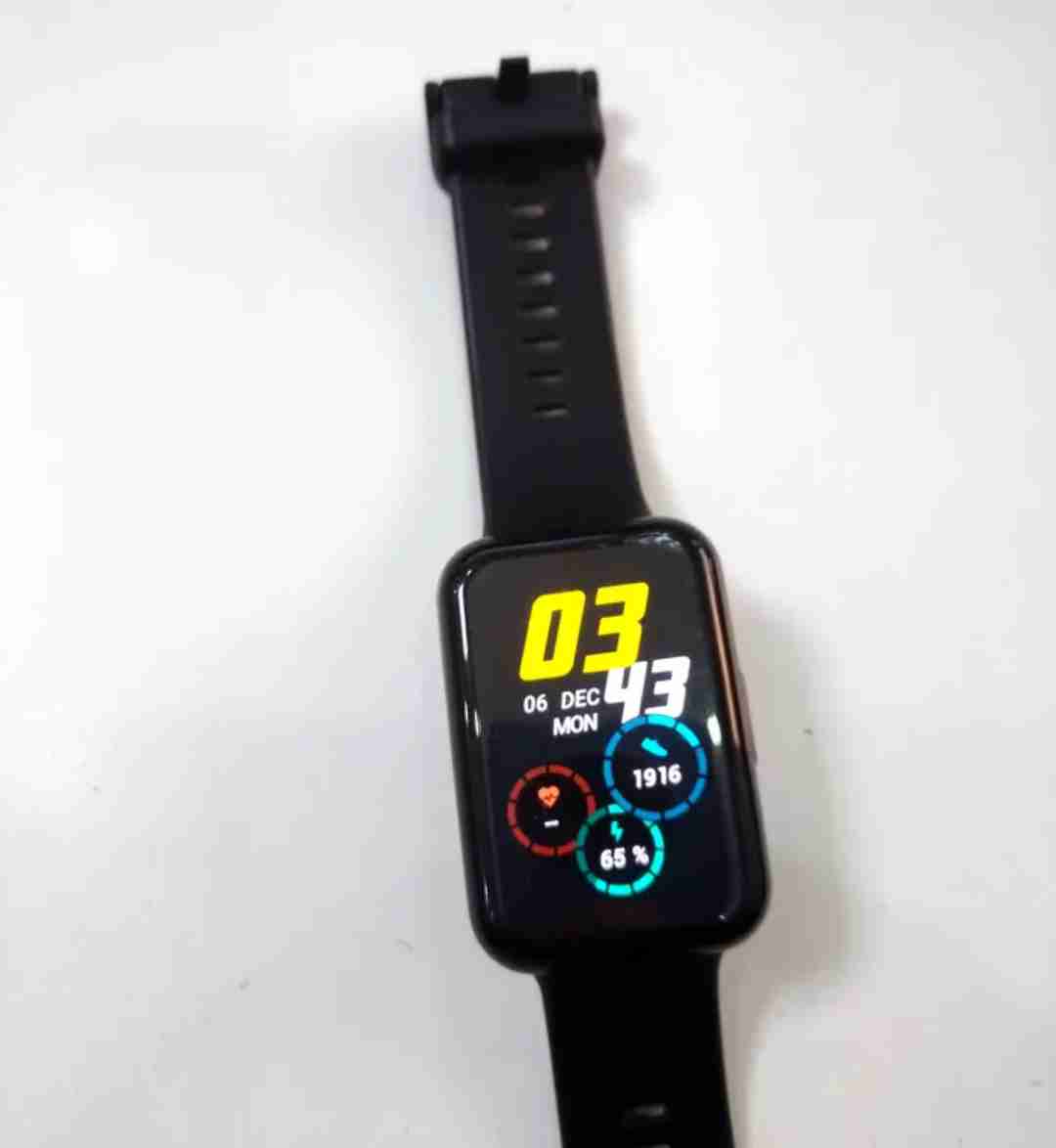 ساعة هواوي watchfit + ميزان هواوي جديد