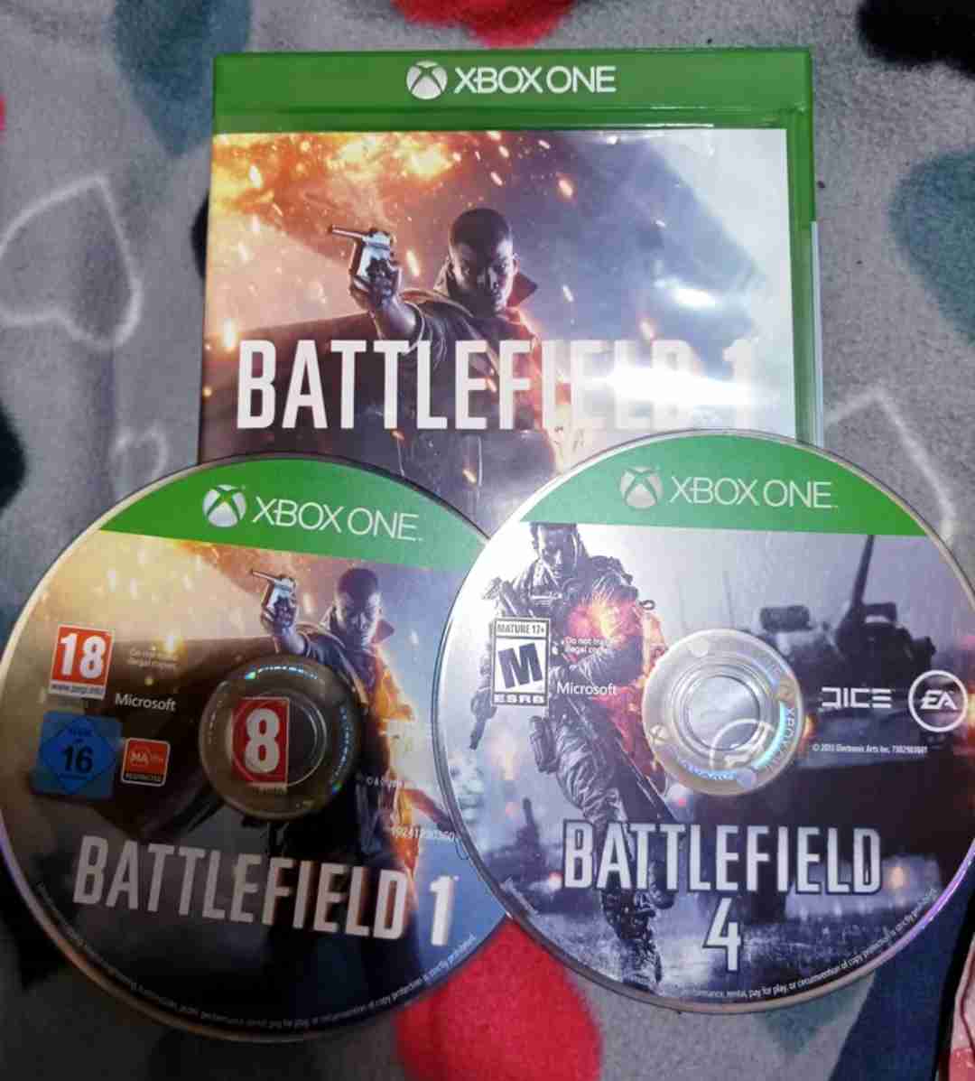 Battlefield 4
8 دينار
& battlefield 1
4 دينار

Xbox one games