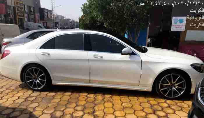 للايجار مرسيدس s450L. تامين شامل