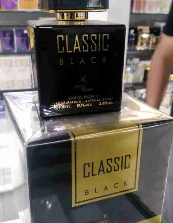 عطر فرنسي اورجنل CLASSIC BLACK ثابت 24 ساعه