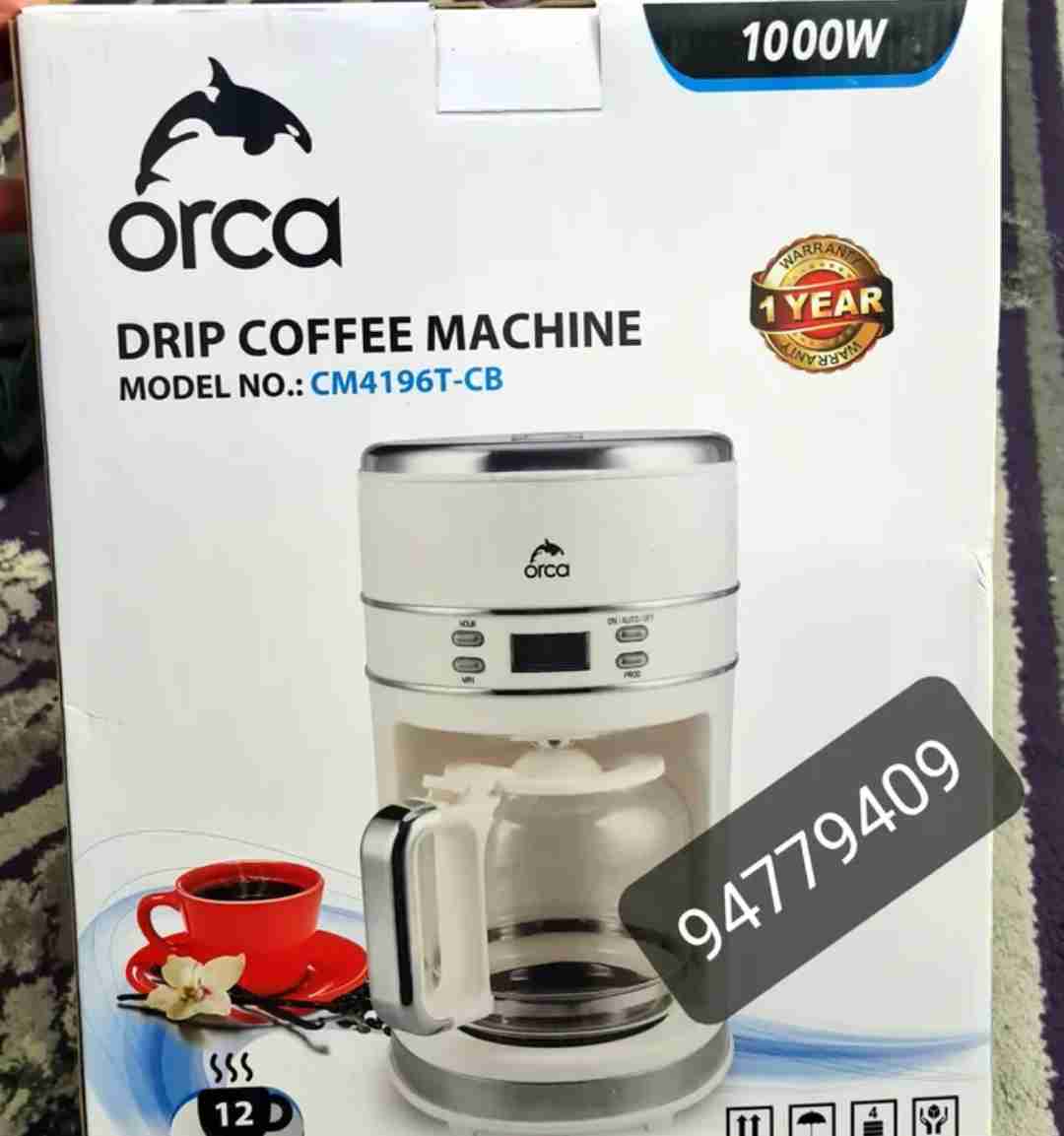 صانعة القهوة أوركا جديدة بالكرتونة - Orca Coffee machine New packed