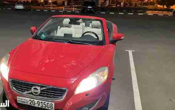 Volvo C70 2013 Red Convertible Car فولفو كشف