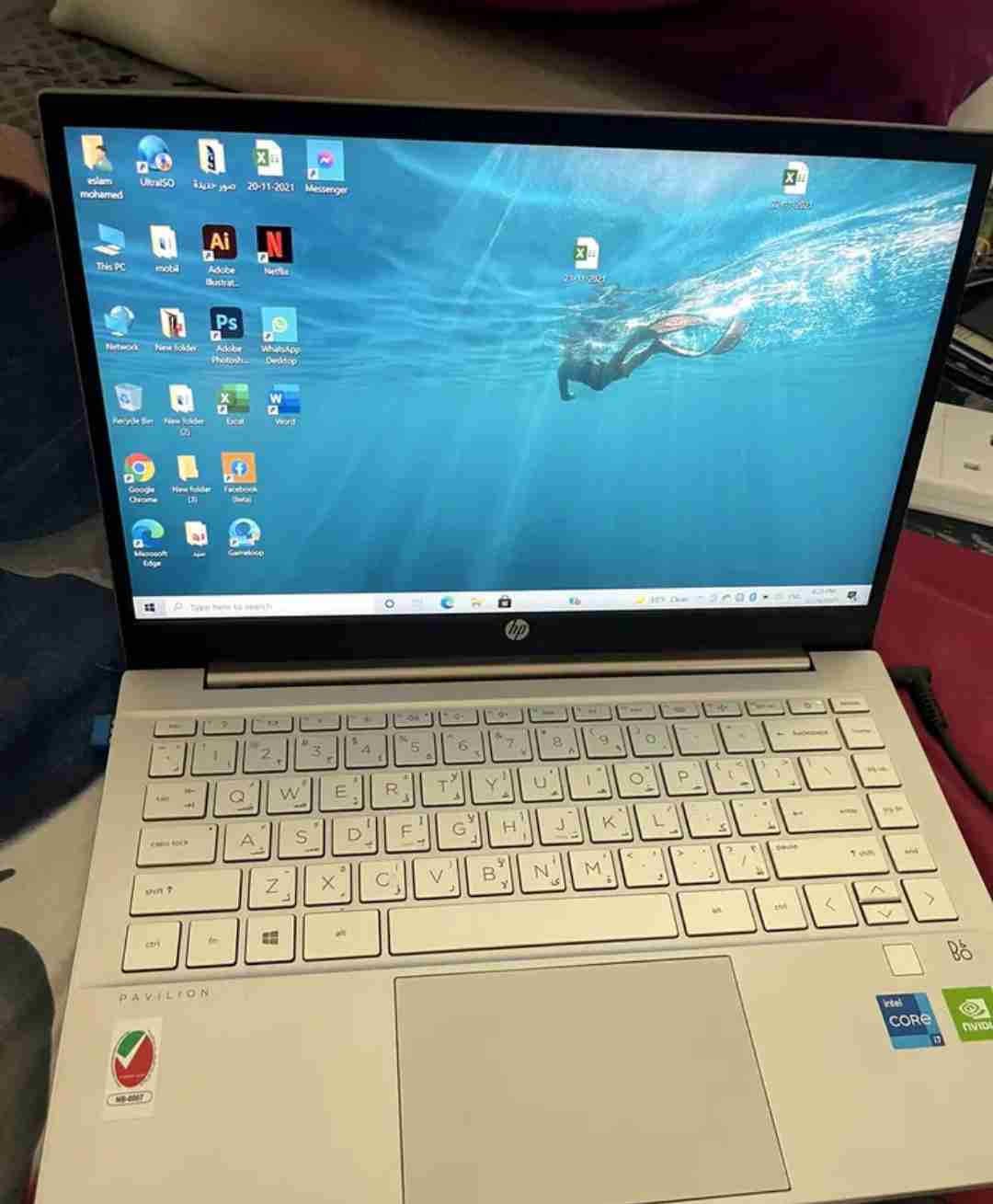 لاب hp لميستعمل