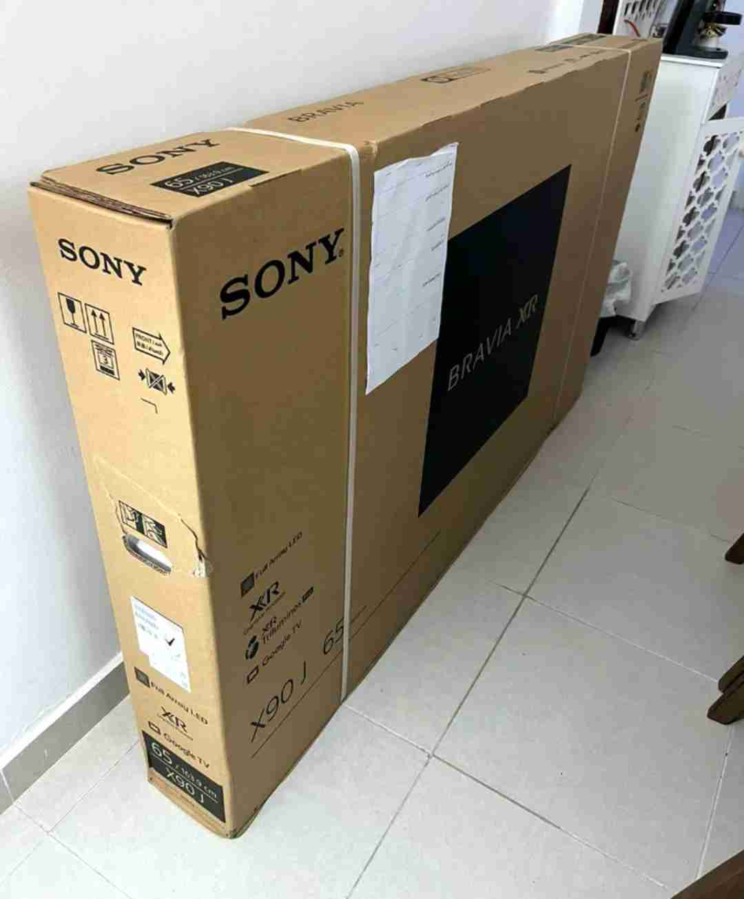 Sony Series X90J 65-inch 4K LED TV - سوني 65 انش جديد بالكرتونه لم يفتح