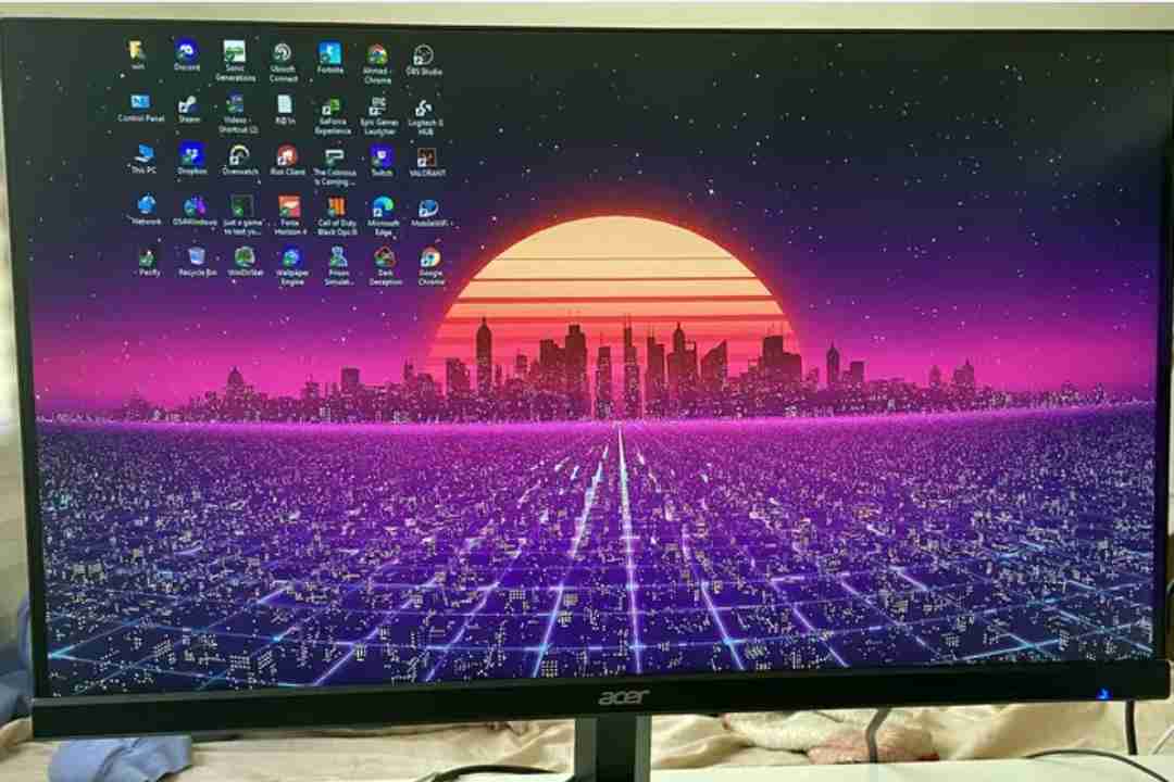 شاشه acer 27” 165hz