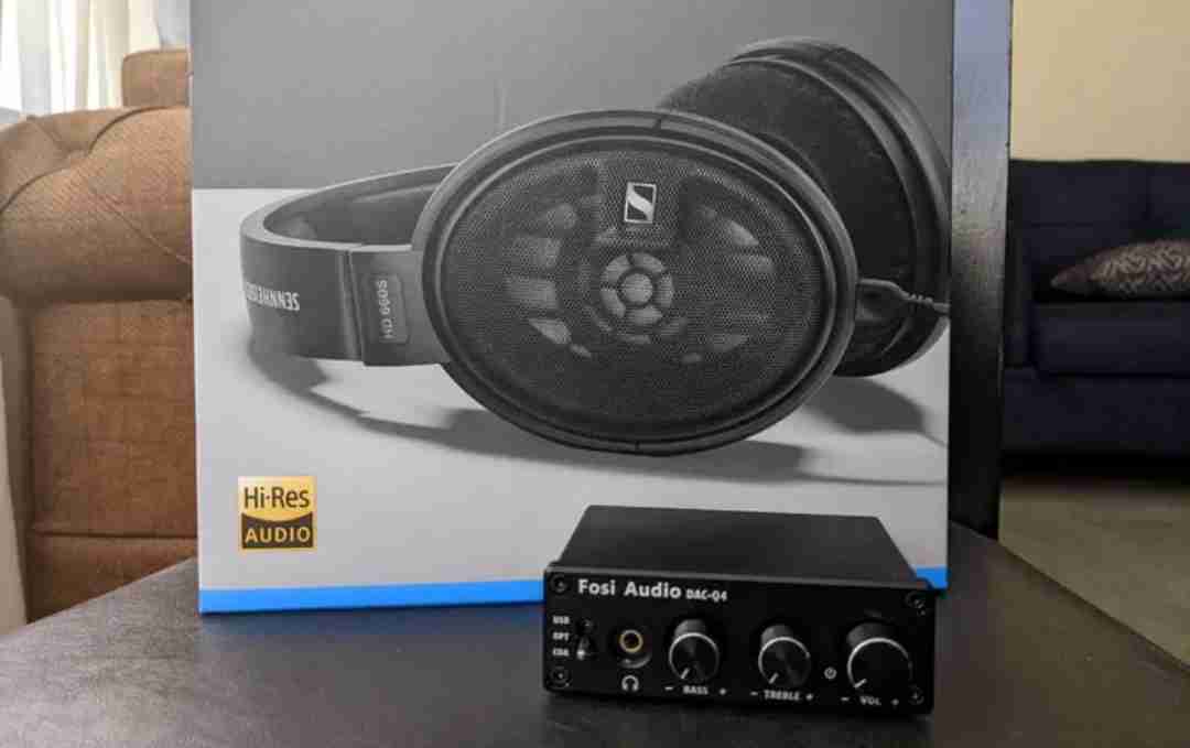 Headphone and Amp Sennheiser HD660S + Amp/DAC Fosi Audio