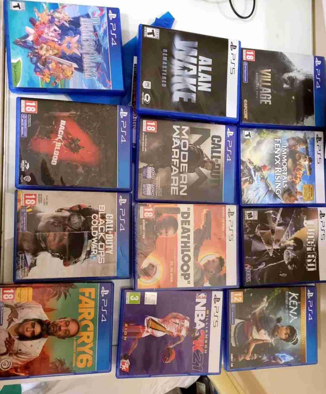 ps5 games like new نظاف