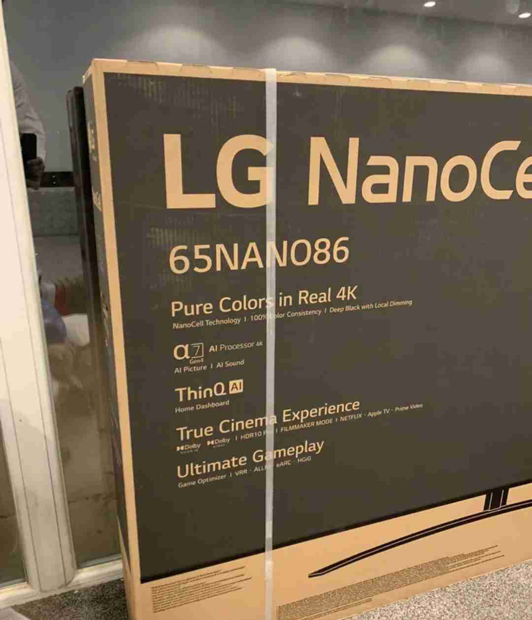 للبيع تلفزيون LG NanoCell 4K ultra