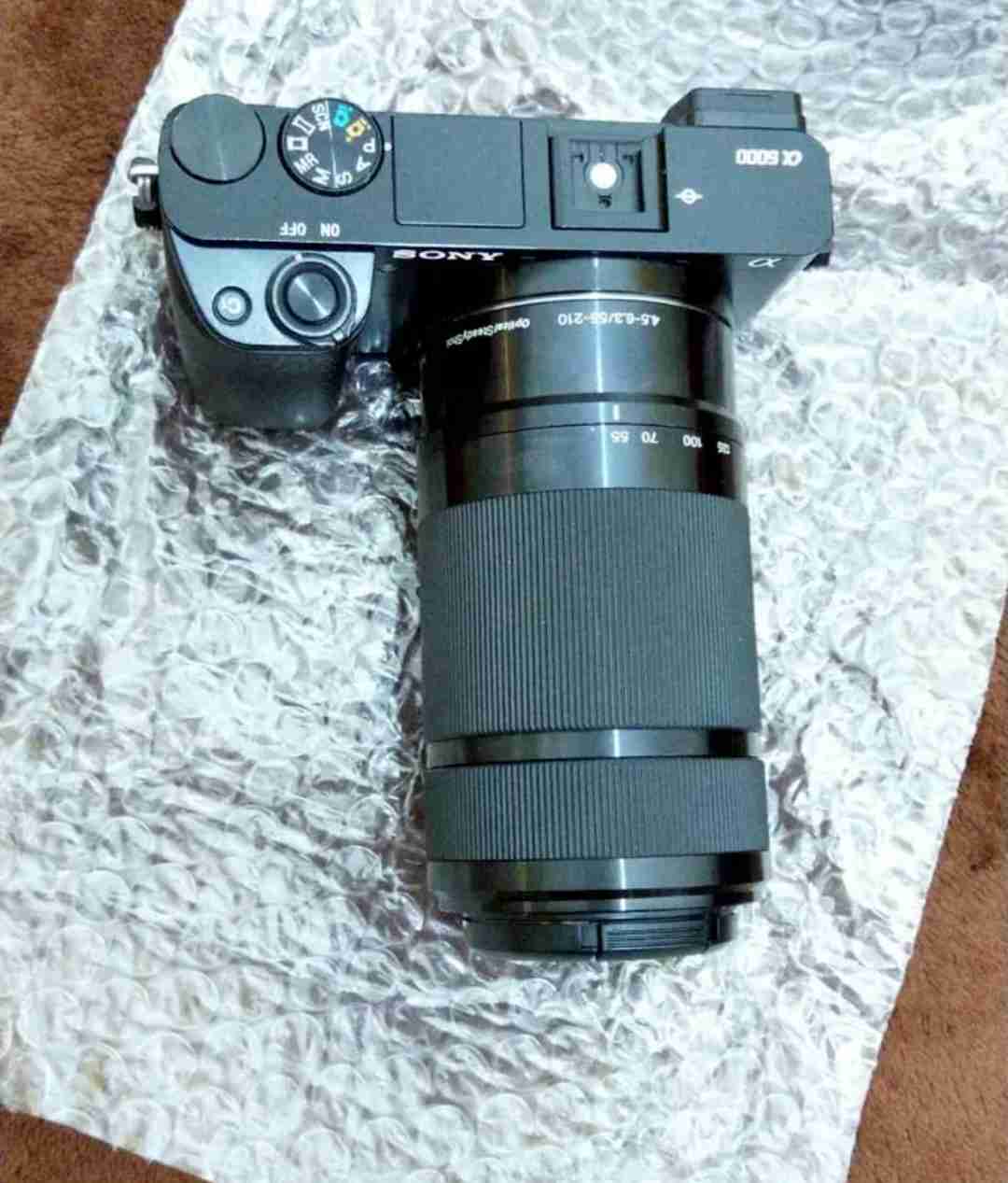 sony a 6000 full box with two lens