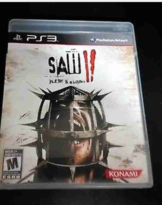 SAW II FLESH AND BLOOD PS3 USEd