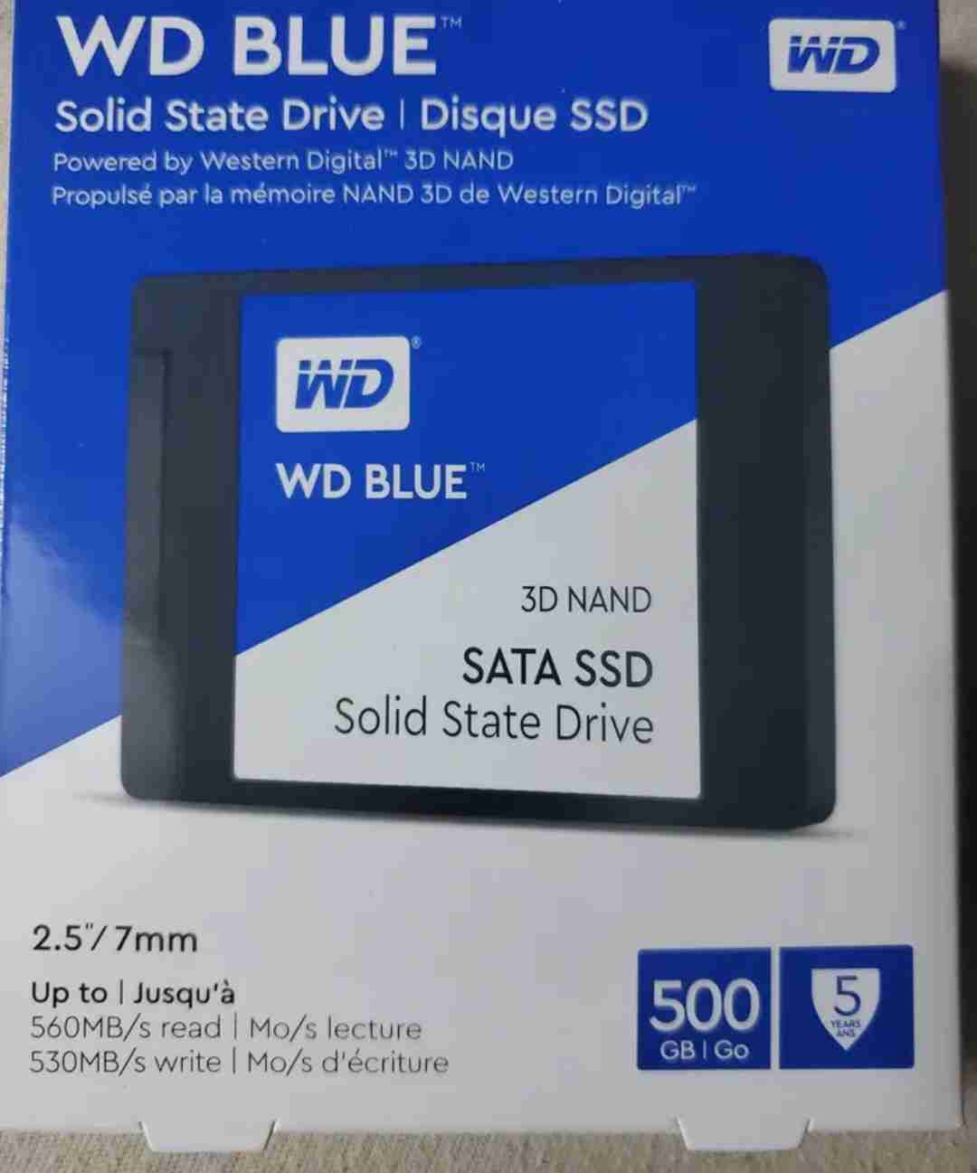 new SSD 500 HD