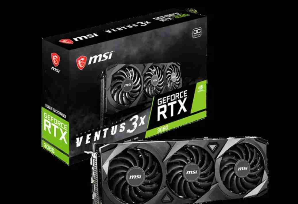 MSI Ventus 3080 10GB LHR