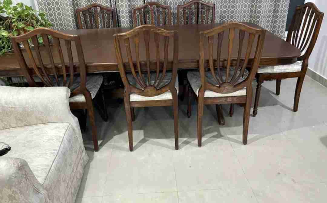 8 Chair Dining Table Set