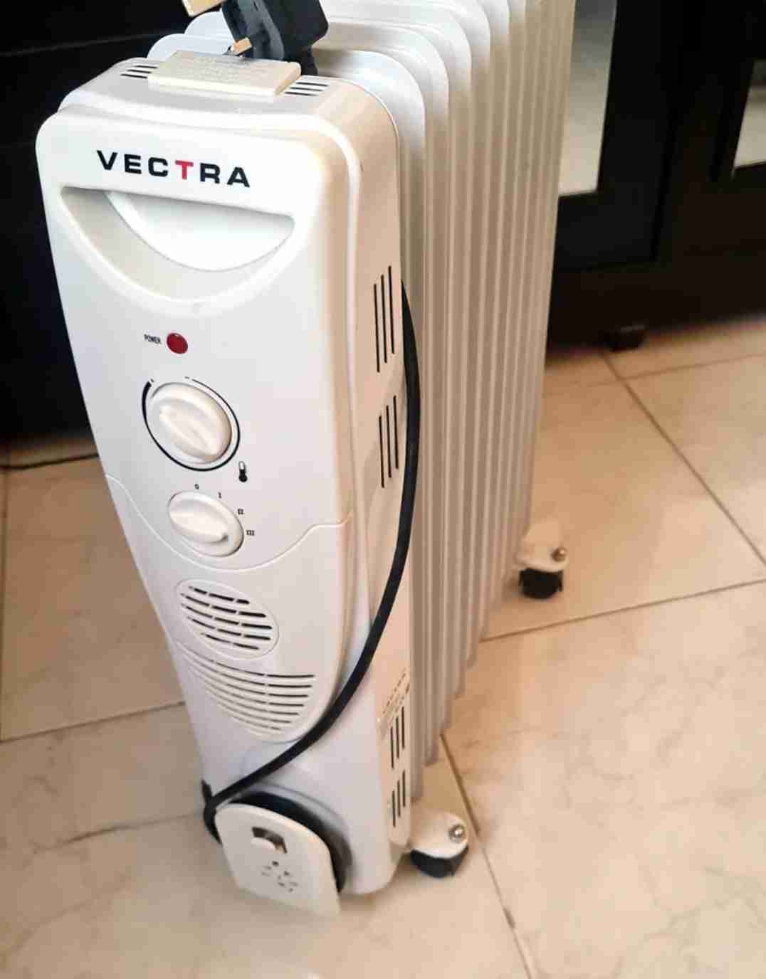 Rarely used Oil heater, Vectra make for sale