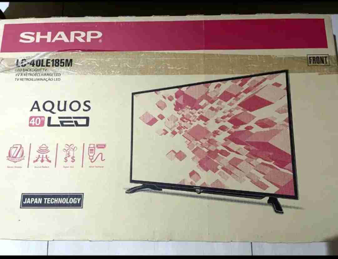 Sharp 40 inch Full HD LED TV , Black - LC-40LE185M شارب Aquos 40 إنش Full LED