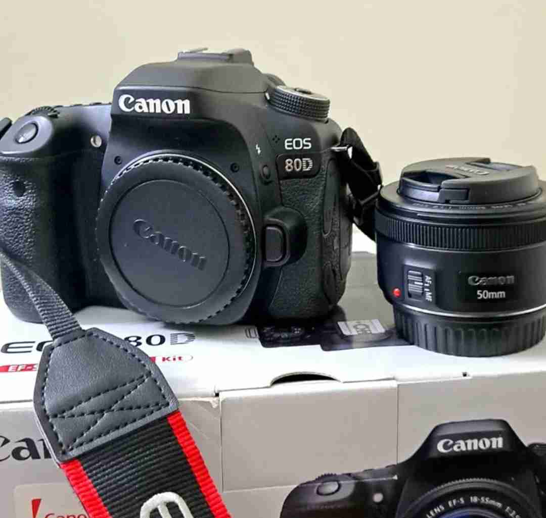 Canon 80D with canon 50mm 1.8 lens