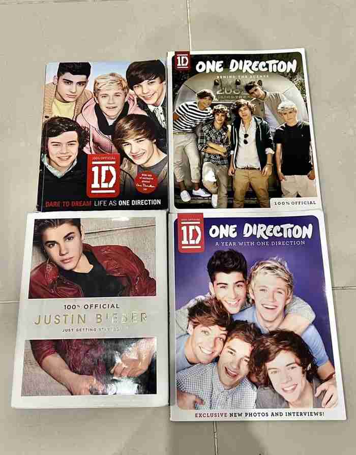 One Direction & Justin Bieber Stuff