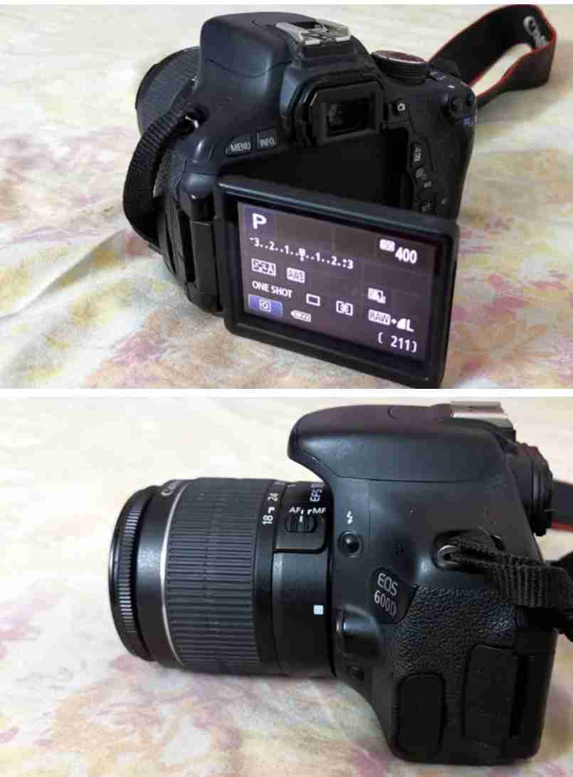 canon 600d mint condition