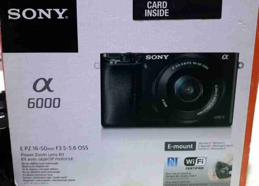 Sony Alpha a6000 Mirrorless Digital Camera with 16-50mm Lens - Black