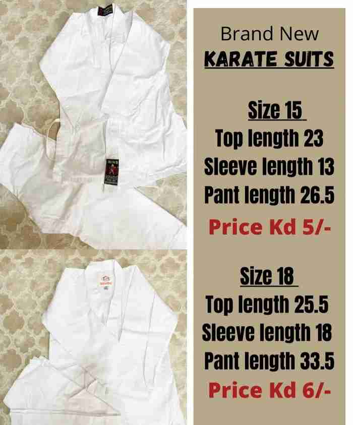 Brand New Karate suits