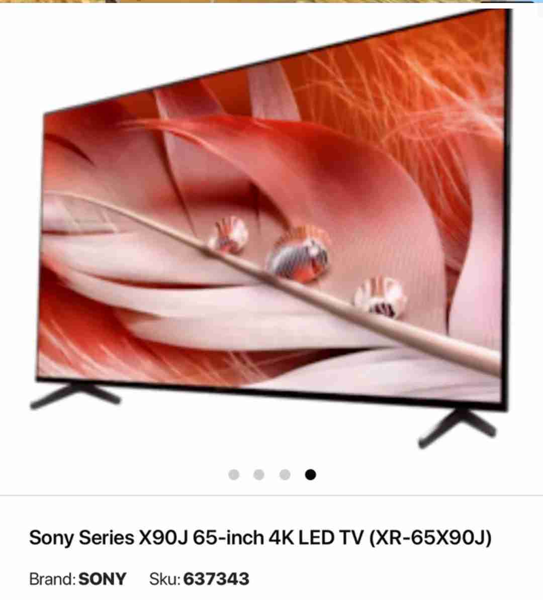 بيعه سريعة sony x90j Tv تلفزون سوني