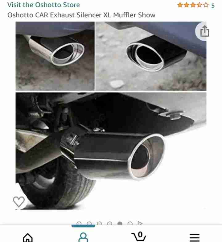 New Brand Car Exhaust Silencer for sale