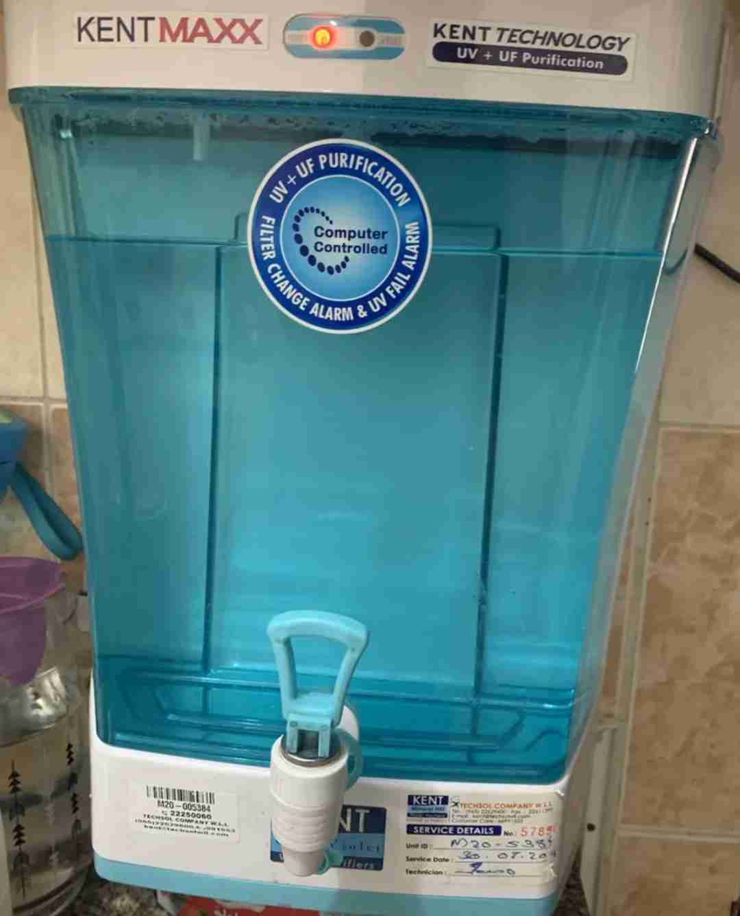 Kent water filter using since 1 yr in good condition for sale