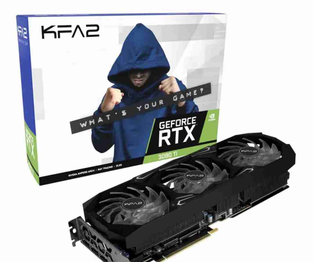 كرت شاشة 3080ti 12GB جديد بالكرتون