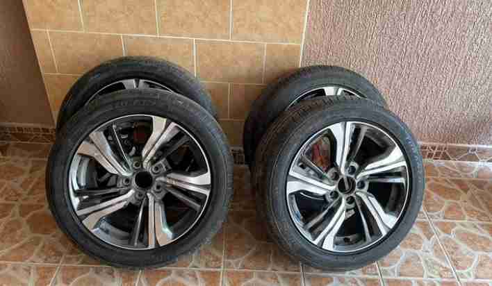 Honda Rims and Tires and Rare Bumper