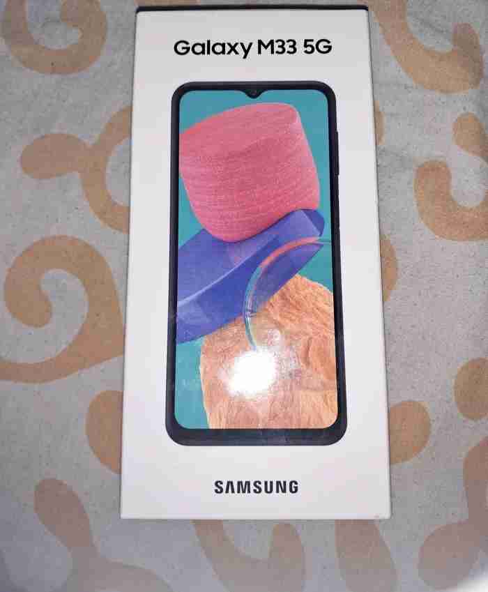 Samsung M33 5g 6gb 128gb only 5day used all accessories available