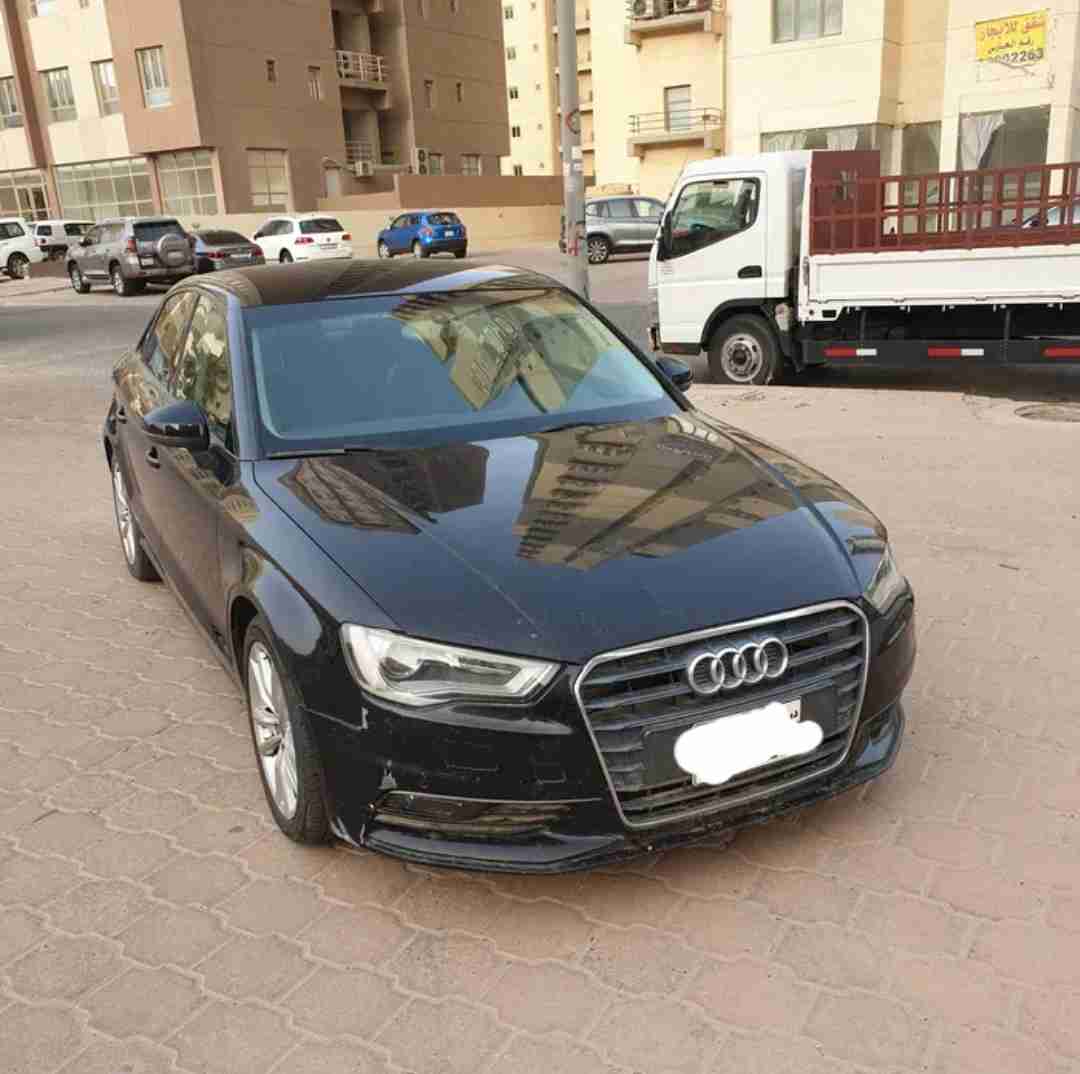 Black Audi A3 2015