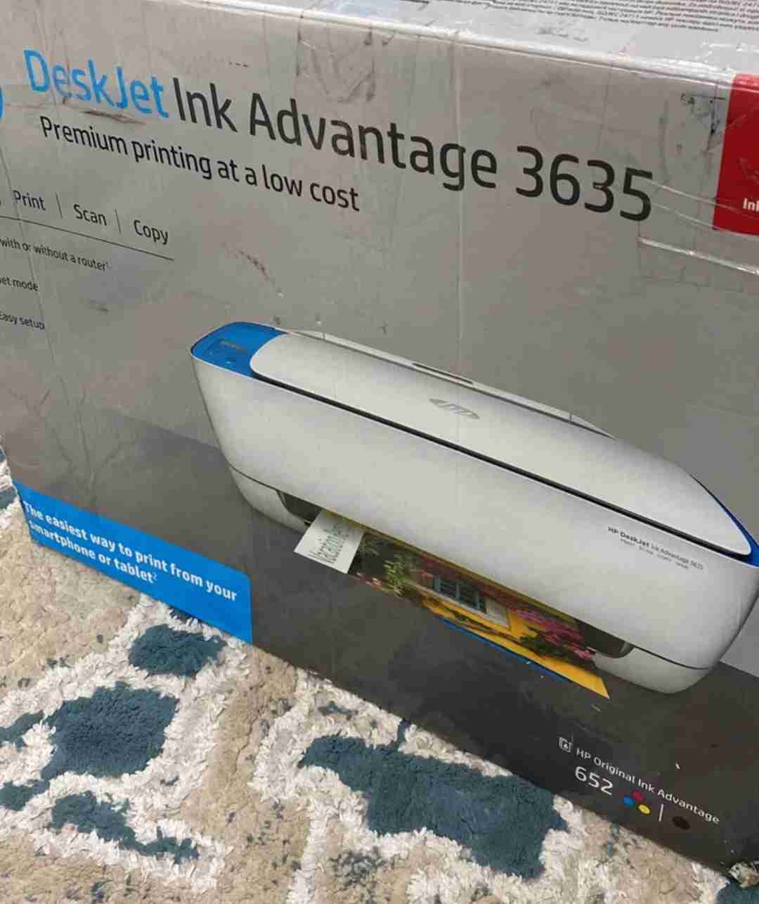 طابعة HP DeskJet Ink Advantage 3635