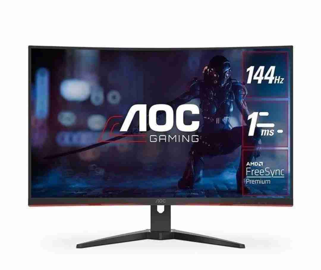 شاشه Aoc qhd 32 inch 2k 144 hz 1ms curve